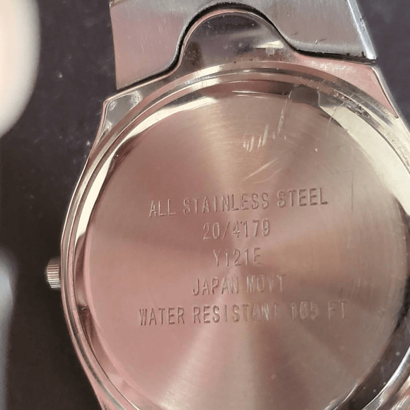 Armitron Men's Diamond-Accented Blue Face Watch Stainless‎ Steel 20/4179 Y121E - Picture 4 of 9